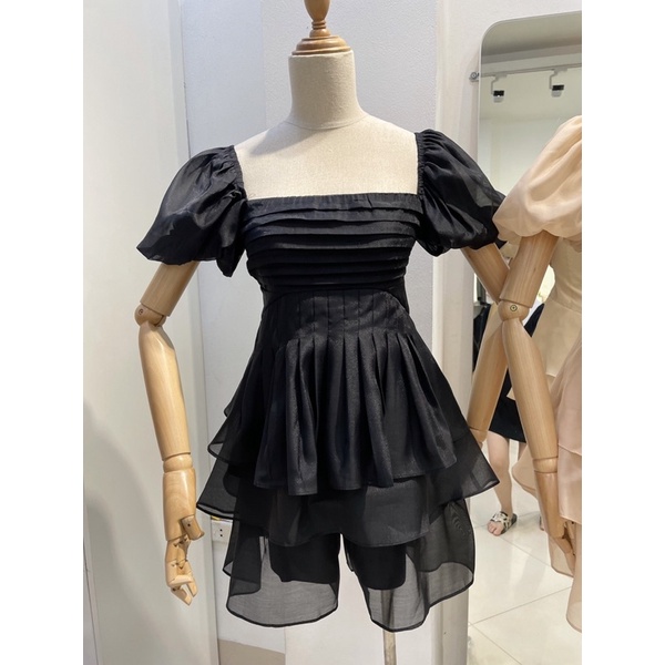 (SẴN) Set áo xếp li + quần