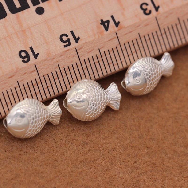 ✅ BÁN SỈ ✅ Charm bạc cá/ cá bạc hàng đẹp - Bạc xịn loại 1, PH139