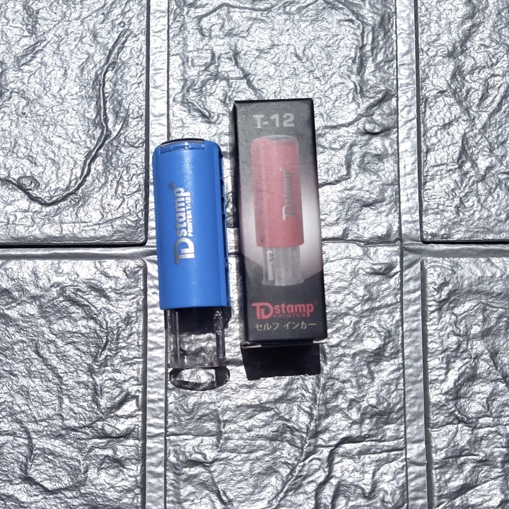 Khắc con dấu logo tích điểm 1cm chỉ đóng trên giấy và gỗ