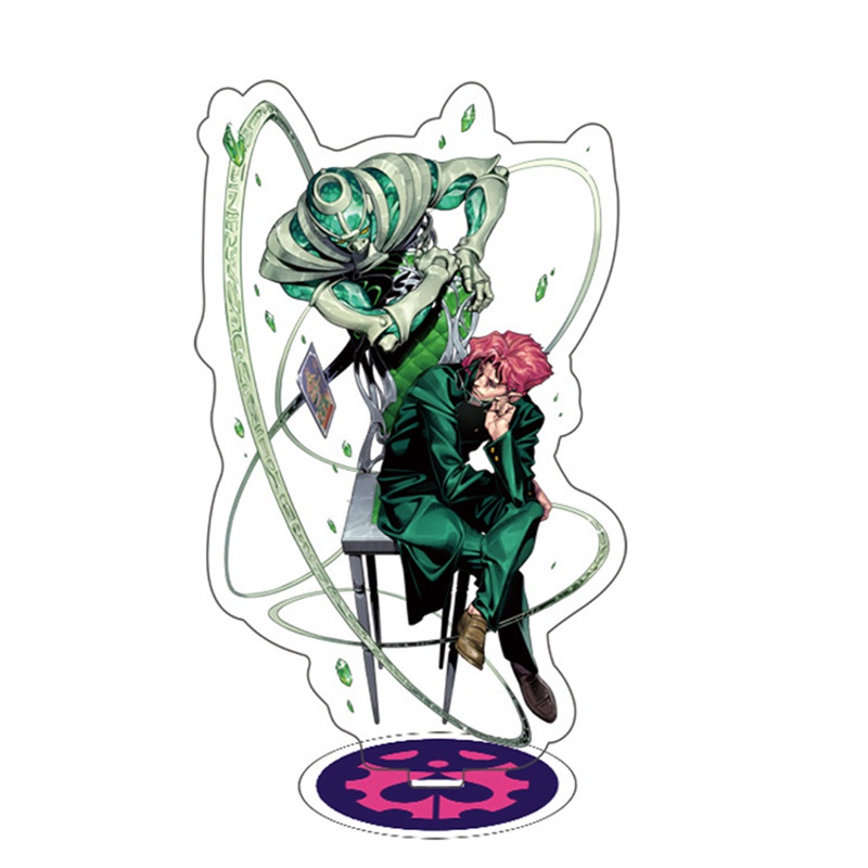 flowersqueen Mô hình acrylic trang trí thiết kế nhân vật anime JoJo's Bizarre Adventure