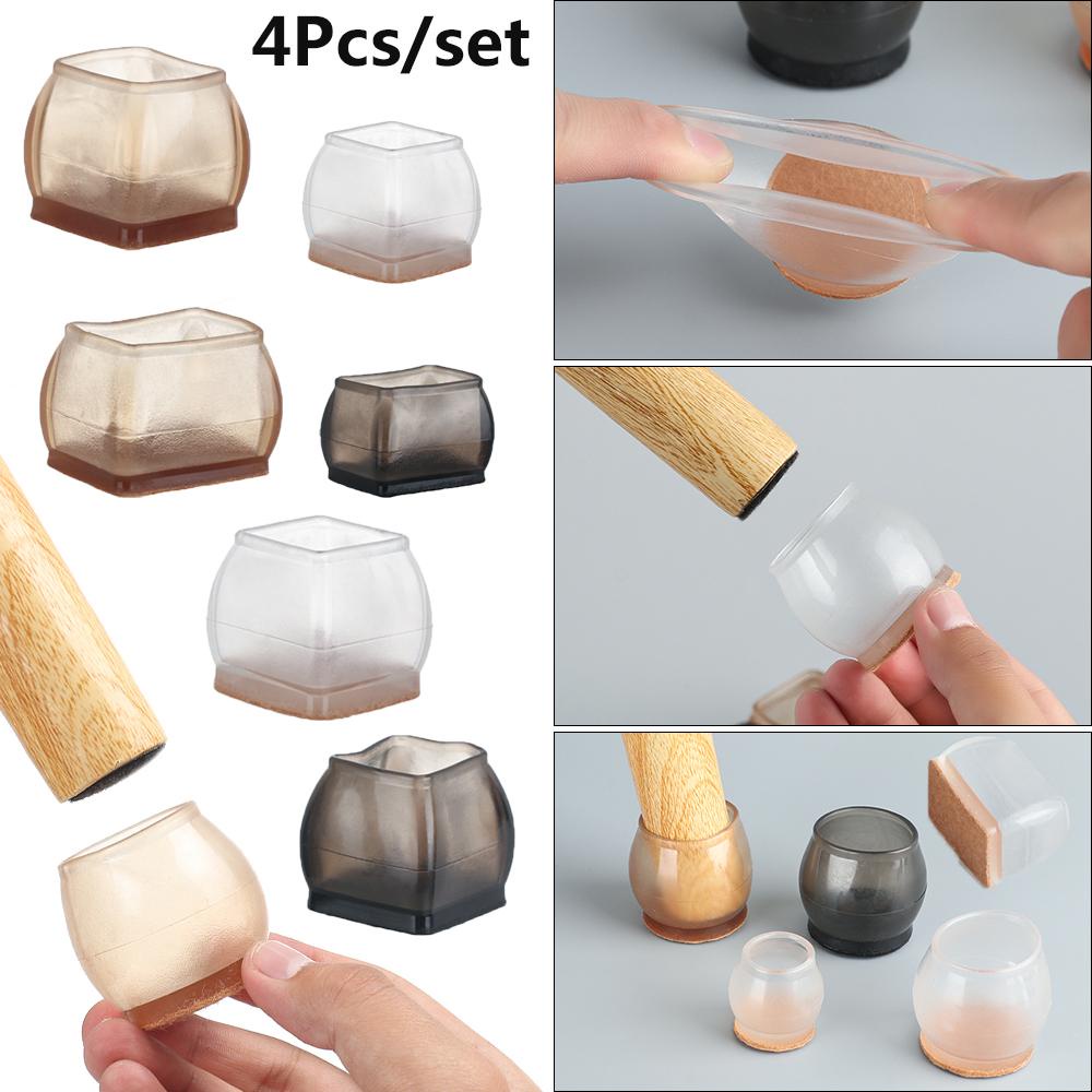 Set 4 Đệm Lót Sàn Chống Trượt Chống Mài Mòn Tiện Dụng
