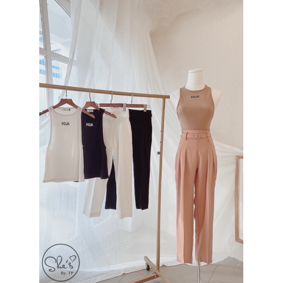 SET ÁO BA LỖ QUẦN BAGGY