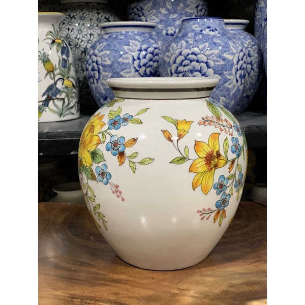 VÒ TRÒN VẼ TAY MEN LAM H22x12CM