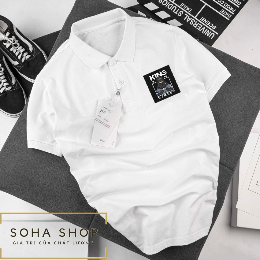 Áo polo nam , cổ dệt bo len ,áo thun nam có cổ tay ngắn thanh lịch PL01 - Soha Clothing