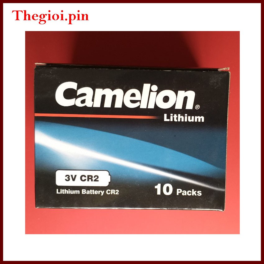[HỘP 10 VỈ ] Pin Lithium CR2 (3V ) Camelion