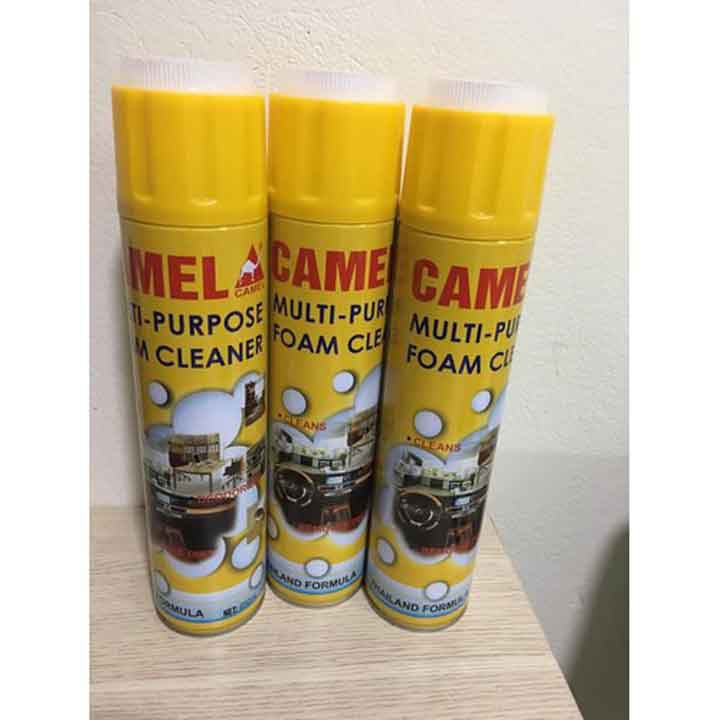 [FREESHIP] Chai Vệ Sinh Nội Thất Ô Tô Đa Năng Camel, Xịt Bọt Đa Năng Camel