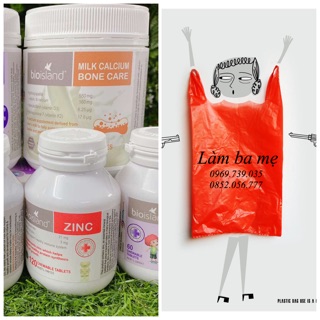 Túi xách LBM tặng kèm Viên kẽm Bio Island ZinC