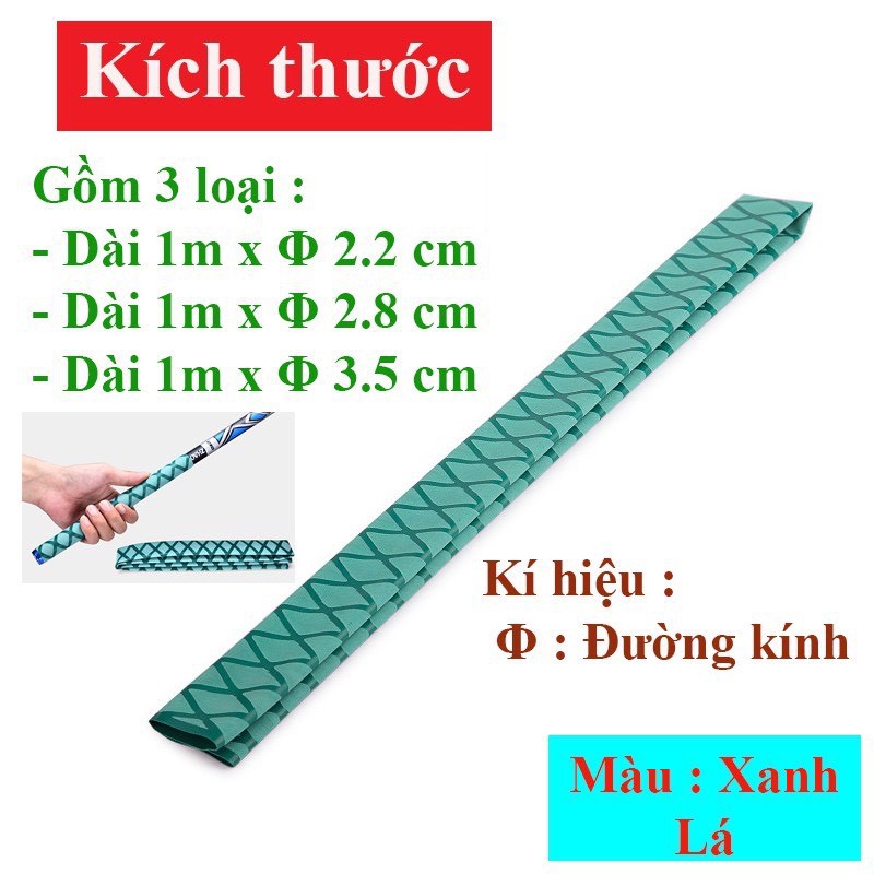 Màng co nhiệt cần câu,bọc cần chống thấm mồ hôi