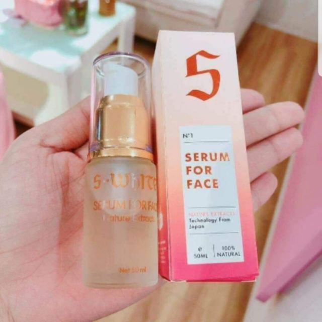 SERUM GỪNG KÍCH TRẮNG FACE_Swhite chai 50ml