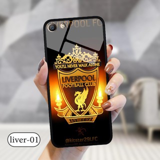 Ốp kính 3D OPPO A83 - in biểu tượng đội bóng