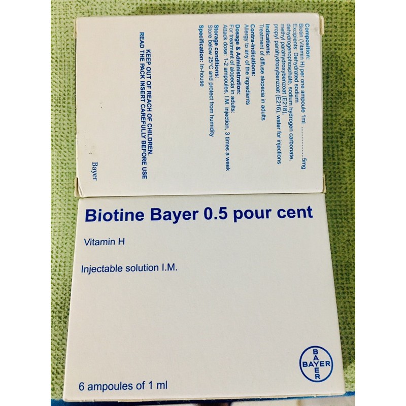 Mọc tóc Biotine Bayer