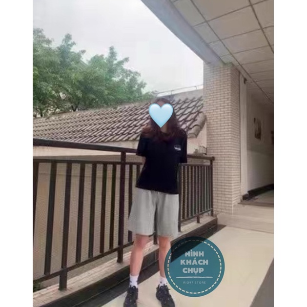 Quần Short Thun Basic Trơn Đen RIO97 STORE Thun Poly Mềm Mịn, Thể Thao Trẻ Trung Năng Động