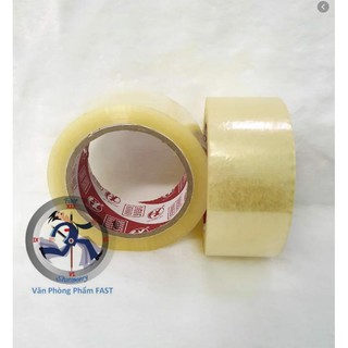 Băng Keo Trong, Đục 5cm - 80Y (Dùng Dán Thùng)