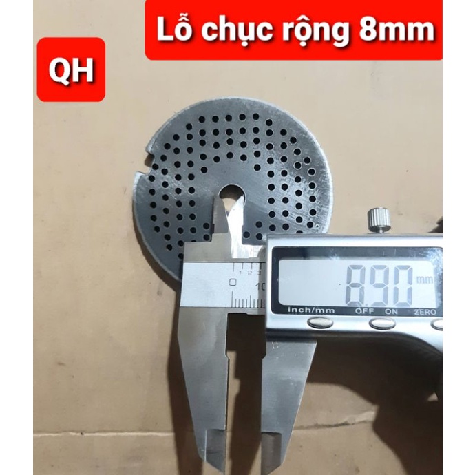 Xàng máy 8 lỗ 2ly cám chim chào mào , chòe ,khứu ( Dùng cho máy (cối ) số 8)