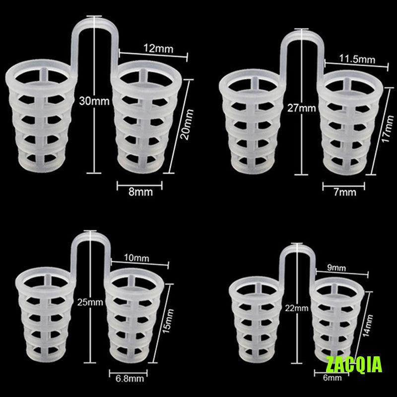 Set 8 dụng cụ kẹp mũi cải thiện tình trạng ngáy ngủ chuyên dụng có hộp đựng GGF