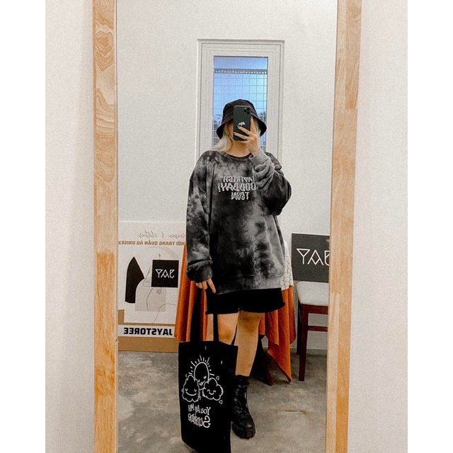 Áo Sweater Loang Unisex form rộng GOOD DAY [ FREESHIP ] form nam nữ unisex ❤️ Jaystoree ❤️