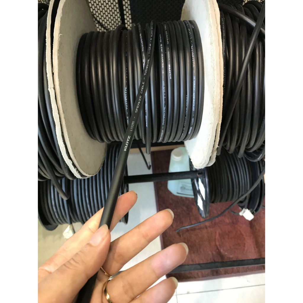 Dây loa Klotz LY225 2 ruột x 2.5mm – Hàng Chính Hãng