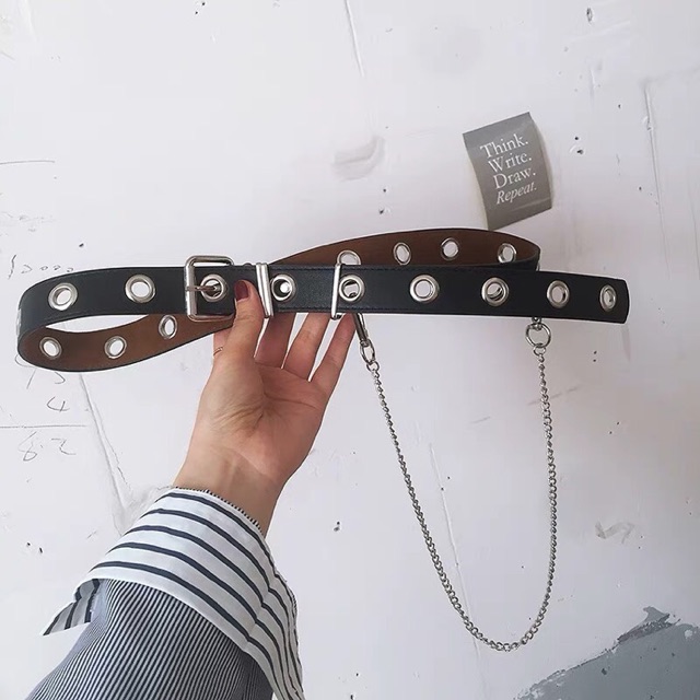 CHAIN BELT - DÂY NỊT XÍCH ULZZANG