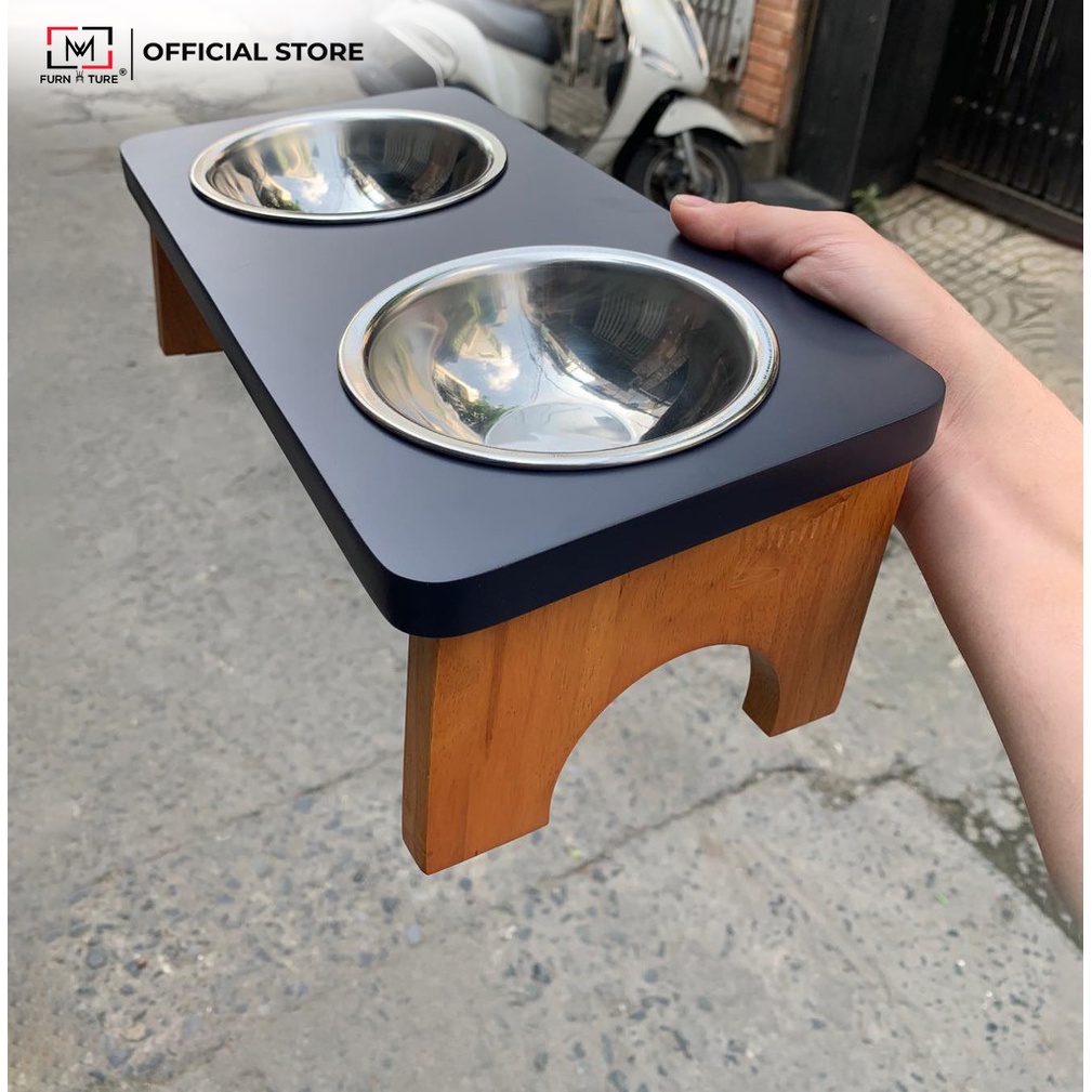 Khay đựng thức ăn cho thú cưng xuất khẩu hàn quốc MW FURNITURE - Nội thất thú cưng