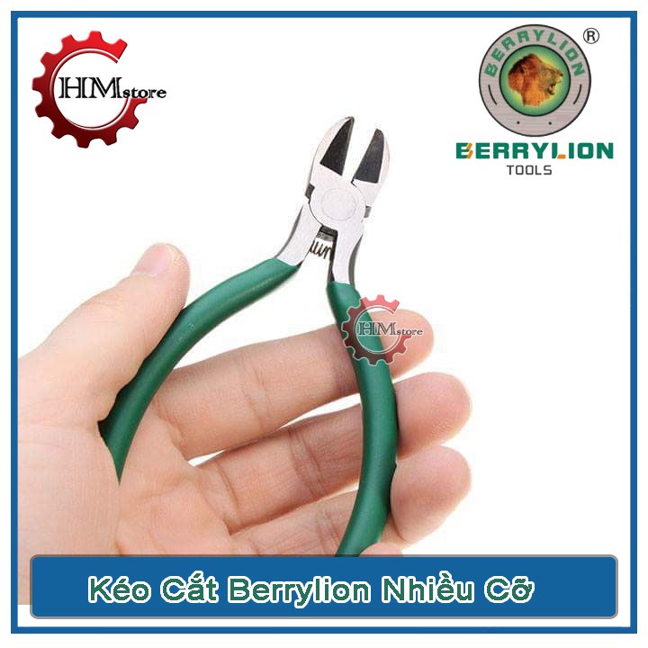 Kềm Cắt Điện Berrylion - Kìm Cắt Sư Tử Chính Hãng Nhiều Cỡ