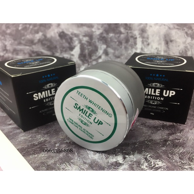 BỘT TRẮNG RĂNG SMILE UP – BỘT TRẮNG RĂNG THAN HOẠT TÍNH