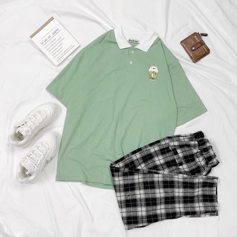 [RẺ VÔ ĐỊCH Áo] Polo Tay Lỡ Unisex Form Rộng (Áo Polo Nữ Ulzzang) cho bạn sự trẻ trung, cá tính và tự tin