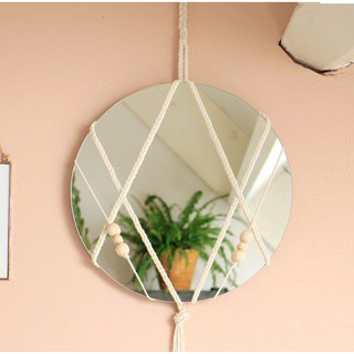 Gương treo tường Macrame gương decor trang trí nhiều mẫu