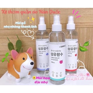 XỊT THƠM QUẦN ÁO HÀN QUỐC