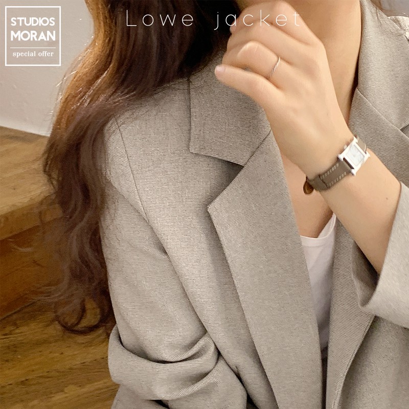 KÈM ẢNH THẬT- Áo khoác Blazer MORAN sang trọng thanh lịch công sở Hàn Quốc cao cấp 5369 | BigBuy360 - bigbuy360.vn