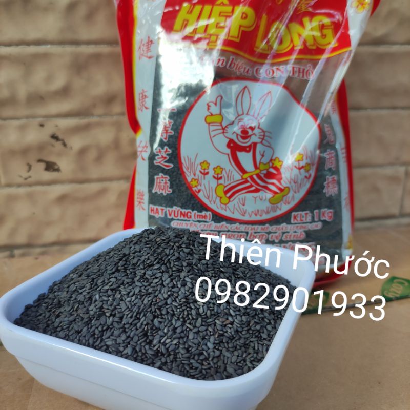 Mè đen, mè trắng (vừng) 100g giá sale chỉ 9k - làm ngũ cốc, sữa mè đen, chè mè đen