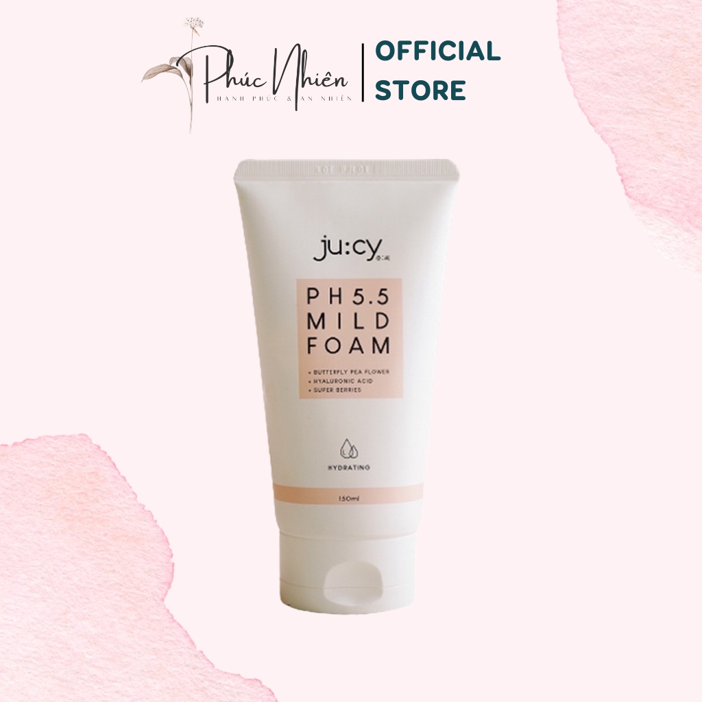 Sữa rửa mặt JU:CY (JuCy) pH5.5 Mild Foam Hàn Quốc