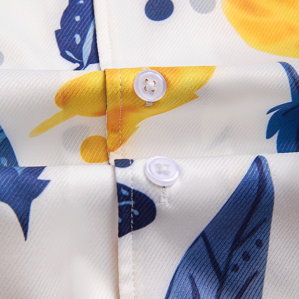 Áo sơ mi họa tiết tay ngắn nam Eagle Feathers ZUMAN  ASM147 form suông, chất lụa vân chéo, thoáng mát, không nhăn | BigBuy360 - bigbuy360.vn