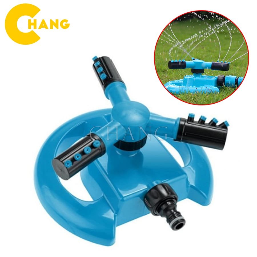 Vòi Phun Nước Tưới Cây Xoay 360 Độ Tự Động Bằng Nhựa Thân Thiện Với Môi Trường, An Toàn Bền Dể Sử Dụng