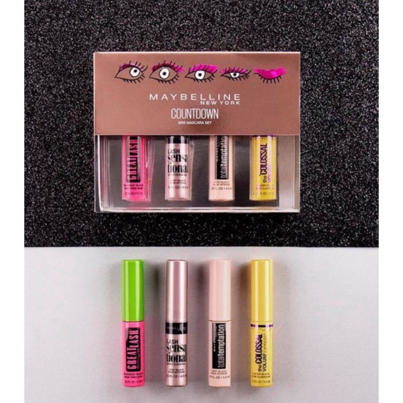 [HÀNG SẴN] Set Mascara 4 cây mini | BigBuy360 - bigbuy360.vn