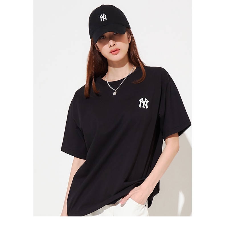 Áo NY nam nữ mẫu mới 2022 áo from rộng nam nữ NY chuẩn from vải cotton | BigBuy360 - bigbuy360.vn