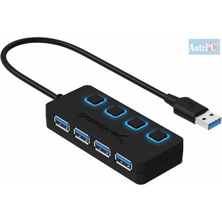 Bộ Chia 4 Cổng USB 3.0 Sabrent [Hàng nhập khẩu US]