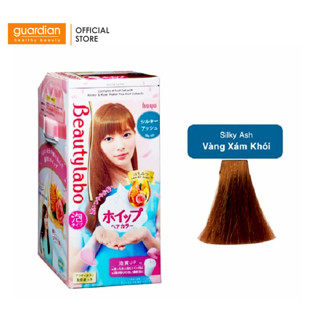 Kem Nhuộm Beauty Labo Tạo Bọt Vàng Xám Khói 125ml