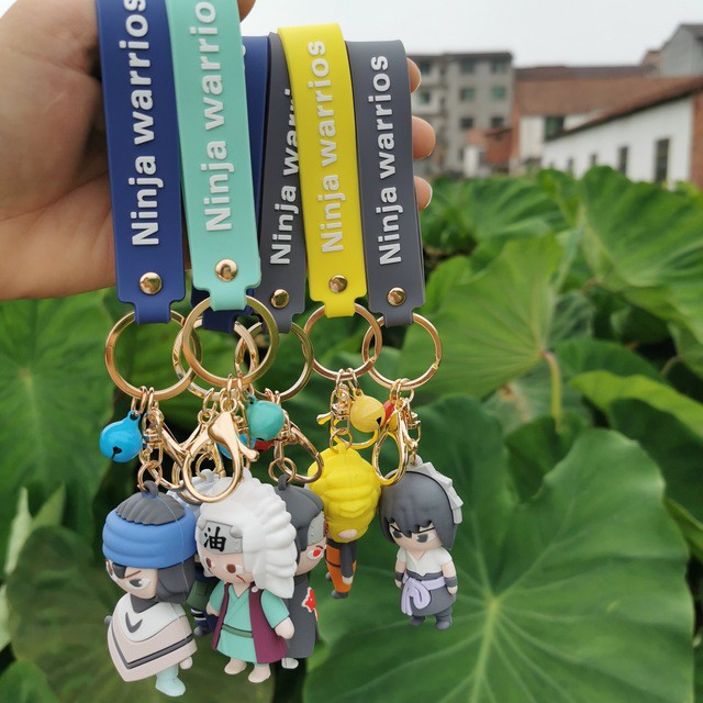 Móc khóa xe, treo cặp đi học KHALIK MK8005 - Nhân vật hoạt hình Naruto