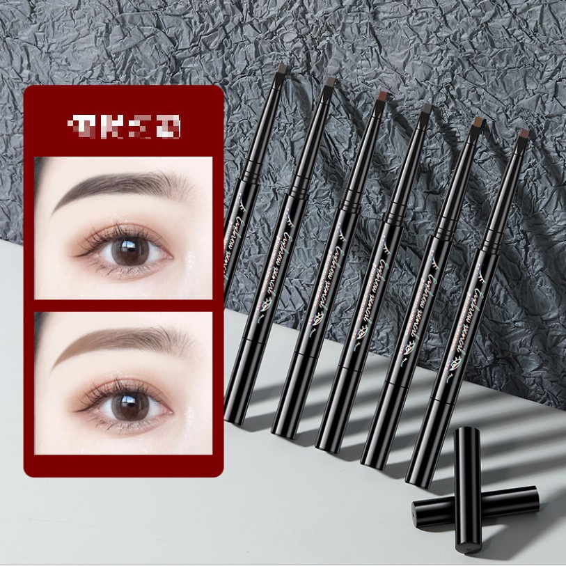 THANH LÝ NGHỈ BÁN - Chì Kẻ Mày 2 Đầu Lameila EyeBrow Pancil Xám 803 Auth Nội Địa