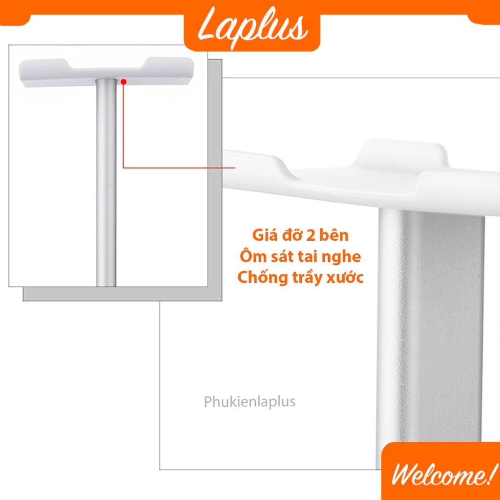 Giá treo tai nghe - Giá đỡ headphone NewBee G12AZ1 gọn nhẹ chắc chắn chất liệu nhôm cao cấp