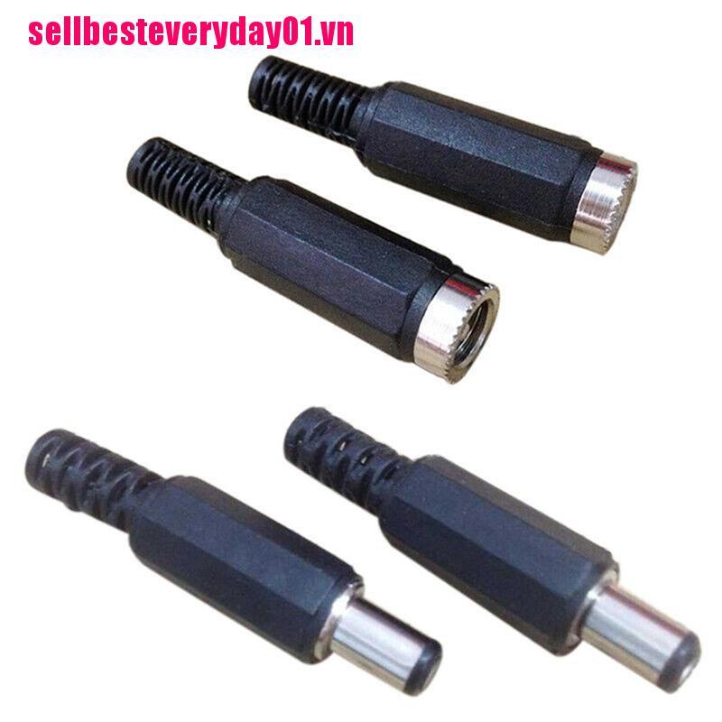 Bộ 5 Đôi 10 Đôi Jack Cắm 2.1x5.5mm (5 Đôi)