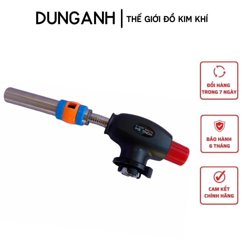 Khò gas mini Hong shi có lò xo vặn các chiều khò gas - Kim Khí Dung Anh