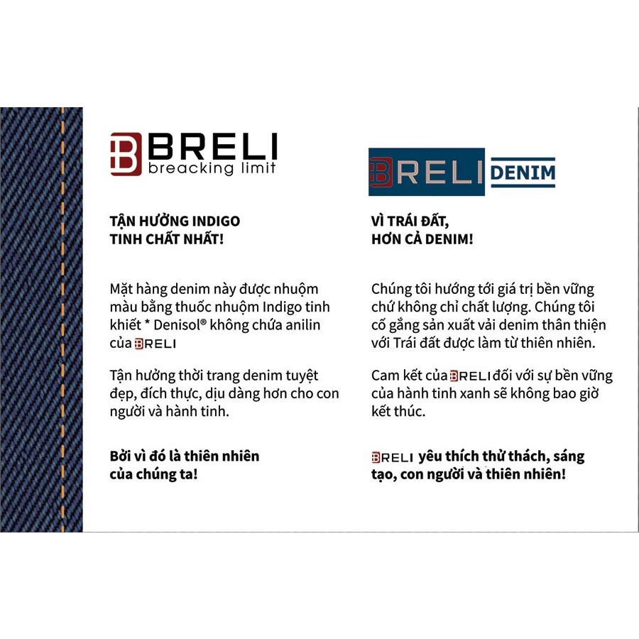 Quần Jean nam Breli - BJD2142-DB