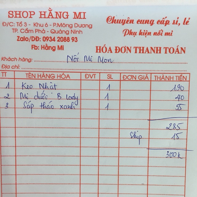 Combo phụ kiện nối mi