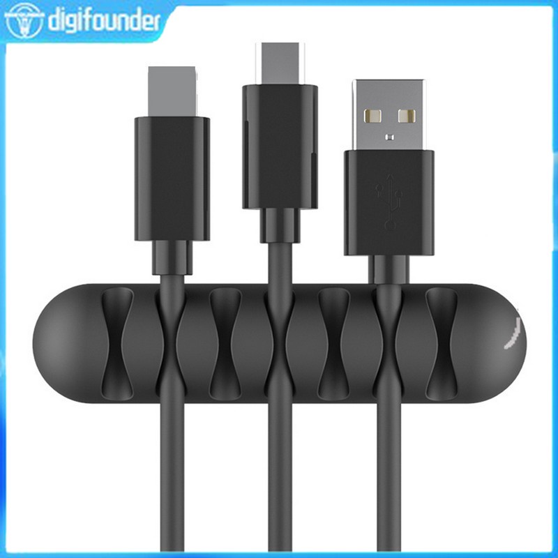 Kẹp giữ dây cáp bằng silicon linh hoạt tiện dụng chất lượng cao