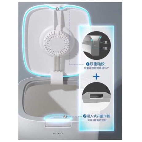 Thùng Đựng Gạo ECOCO Loại 5KG - Chống Ẩm, Chống Mối Mọt