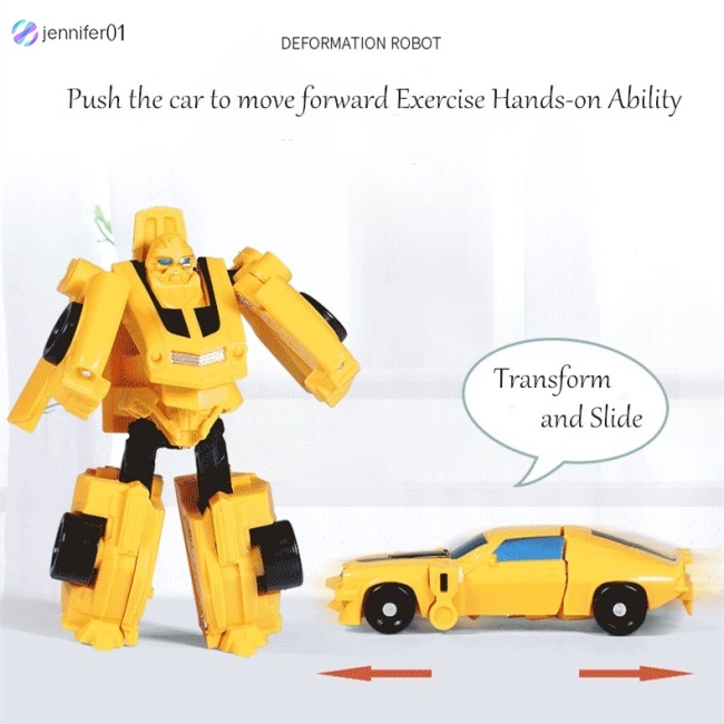 Mô Hình Đồ Chơi Xe Biến Hình Rô Bốt Biến Hình Optimus Prime Bumblebee Mini Cho Bé Trai