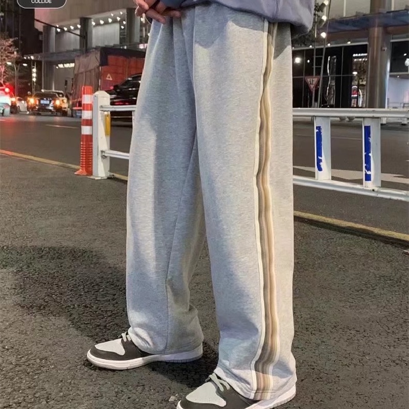 Quần Dài Thể Thao Lưng Thun Phong Cách Hàn Quốc Dành Cho Nam