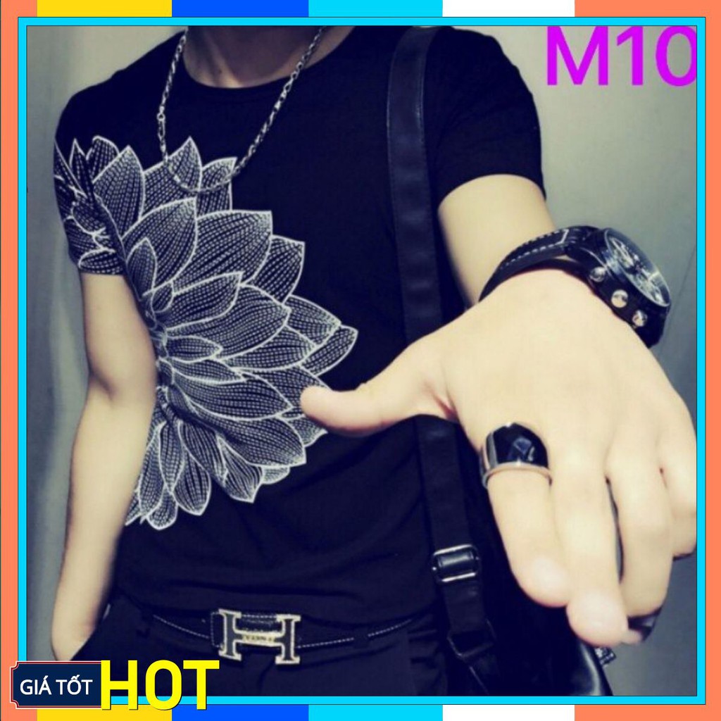 Áo Thun Nam Đẹp 👑FREESHIP👑 Áo Phông Nam Tay Ngắn Cổ Tròn Cao Cấp In Hình Mã Áo NA510