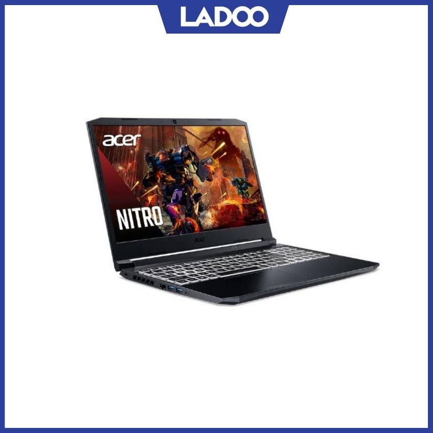 Laptop Acer Nitro 5 AN515-45-R3SM/ Black/ AMD Ryzen R5 5600H/ RAM 8GB DDR4/ 512GB SSD/ GTX 1650 4GB/ 15.6inch FHD/ Win10